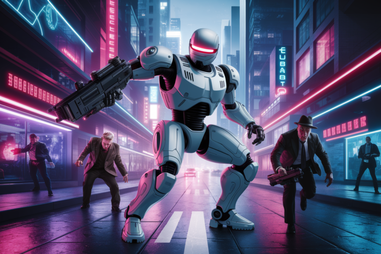 Robocop e Massacre da Serra Elétrica são os Destaques da PS Plus de Abril