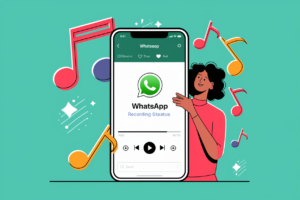 Como colocar áudio nos status do WhatsApp