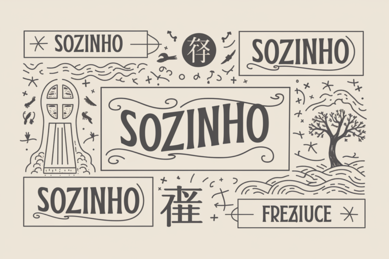 Como se escreve sozinho em diferentes idiomas