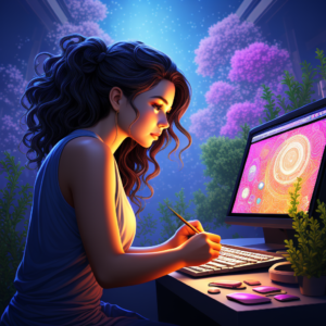 Arte e Inovação: Giselle Beiguelman Usa IA Para Retratar Mulheres E Plantas Na História