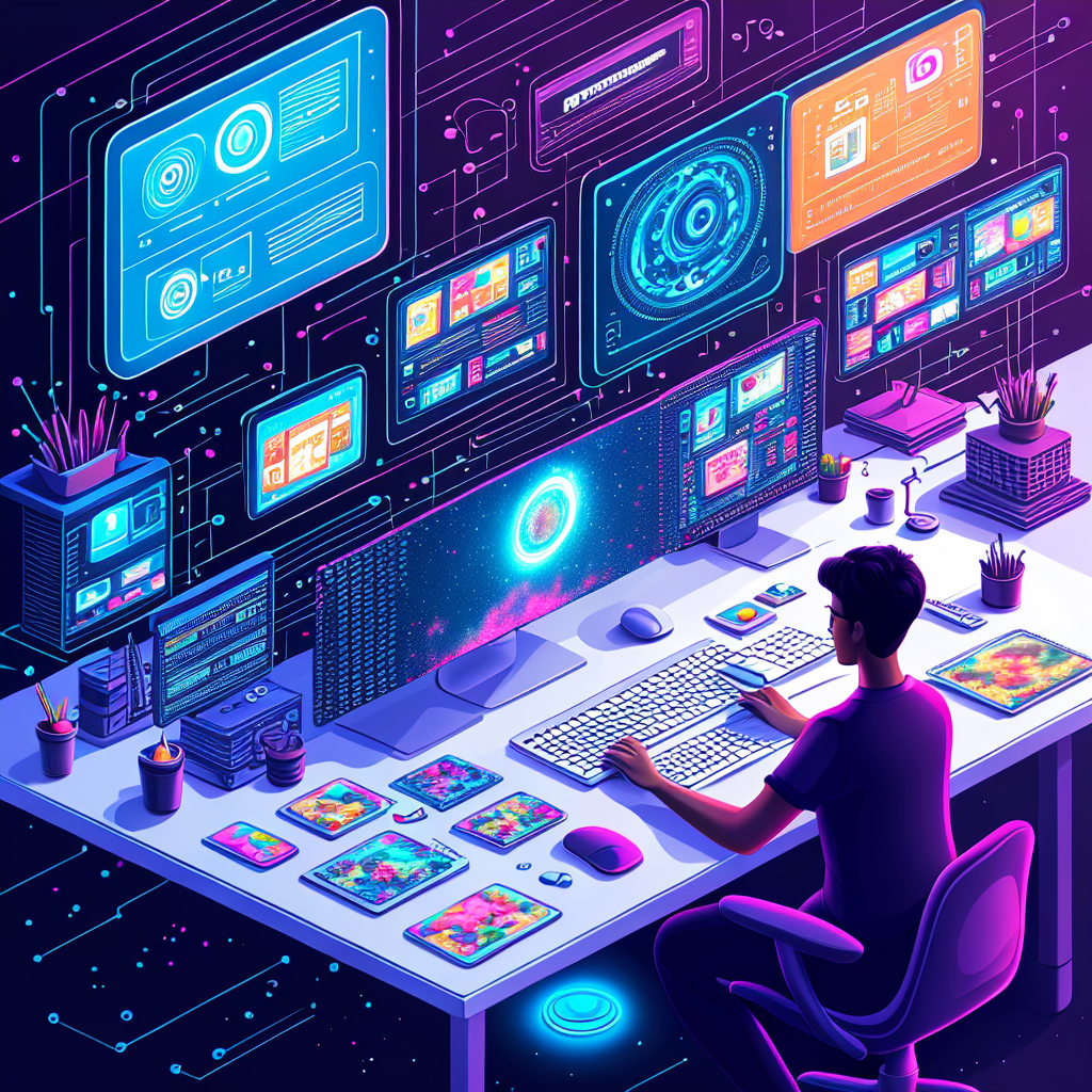 Como a Inteligência Artificial Está Revolucionando a Criação de Conteúdo Digital