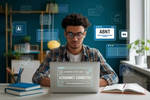 Correção de Trabalhos Acadêmicos com IA: Como Usar a Redatudo para Revisar Seu TCC e Artigos nas Normas ABNT