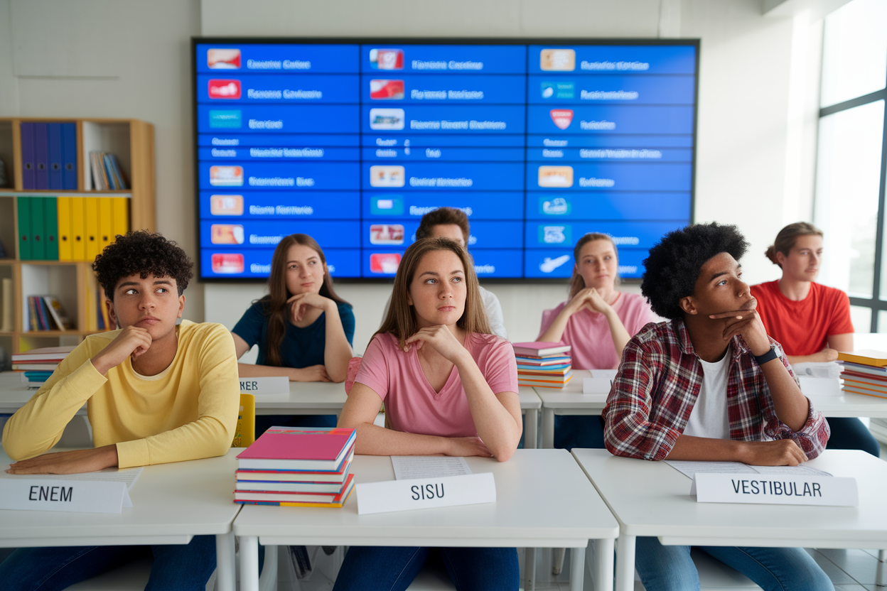 Enem, Sisu ou Vestibular: Entenda Qual o Melhor Caminho para a Sua Universidade