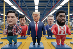 Memes criados por IA acirram disputa entre China e EUA na guerra comercial