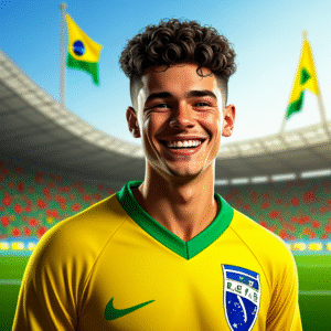 Yamal e a paixão pelo futebol brasileiro: camisa nas redes sociais