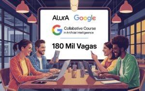 Curso gratuito de Inteligência Artificial: Alura e Google oferecem 180 mil vagas para profissionais de todas as áreas