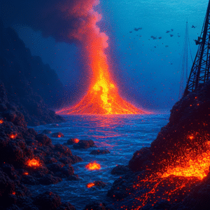 Descoberta Histórica: Primeira Erupção Vulcânica Submarina Monitorada na Cordilheira Meso-Oceânica
