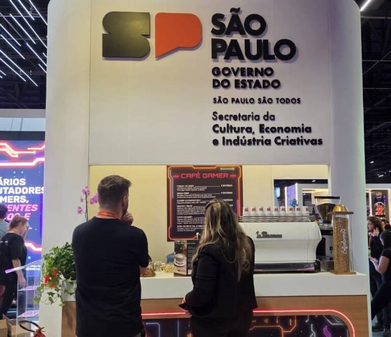 Governo de São Paulo inova na Gamescom com café gamificado