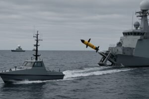 Tecnologia Autônoma e IA em Defesa Marítima: Parceria Europeia Revolucionária