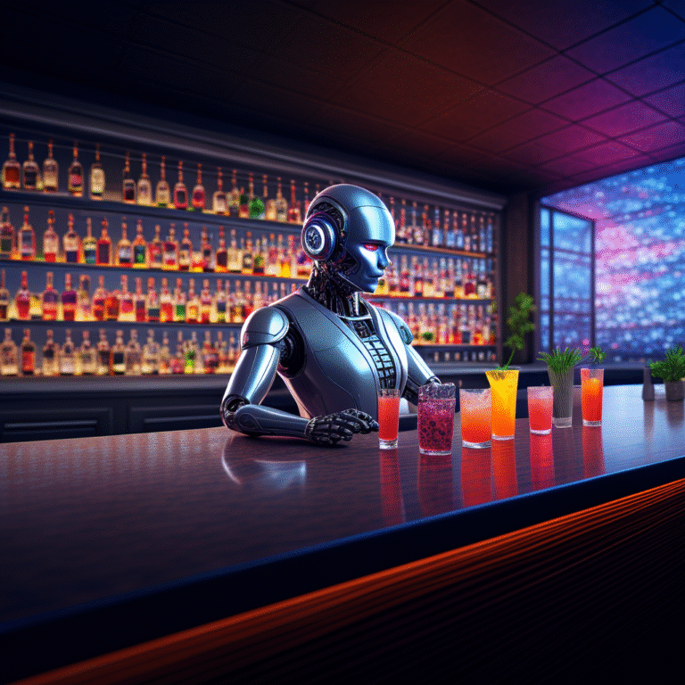 Inovação na Coquetelaria: Como o Bartender Virtual Revoluciona o Mundo dos Drinks com IA