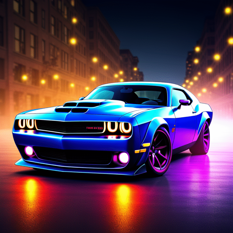 Dodge Challenger ‘canta’ com boca de LED e viraliza nas redes sociais
