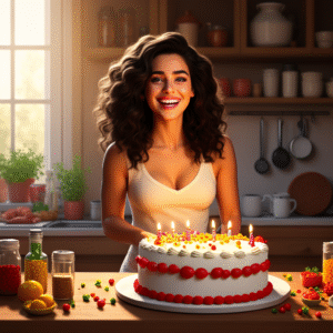 Celebrando a Vida: Paolla Oliveira Faz Seu Próprio Bolo de Aniversário aos 43 Anos