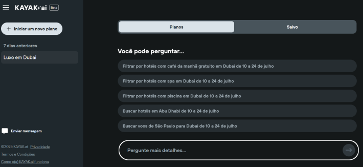Inteligência Artificial Revoluciona o Planejamento de Viagens em 2025