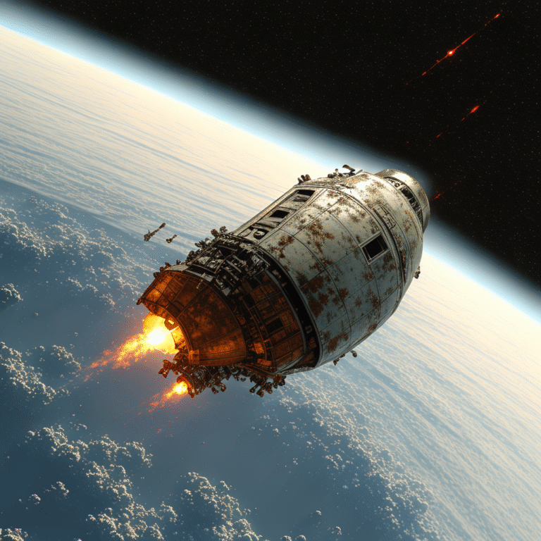 Nave Espacial Soviética que Vai Despenhar-se na Terra: Conheça os Detalhes e Riscos