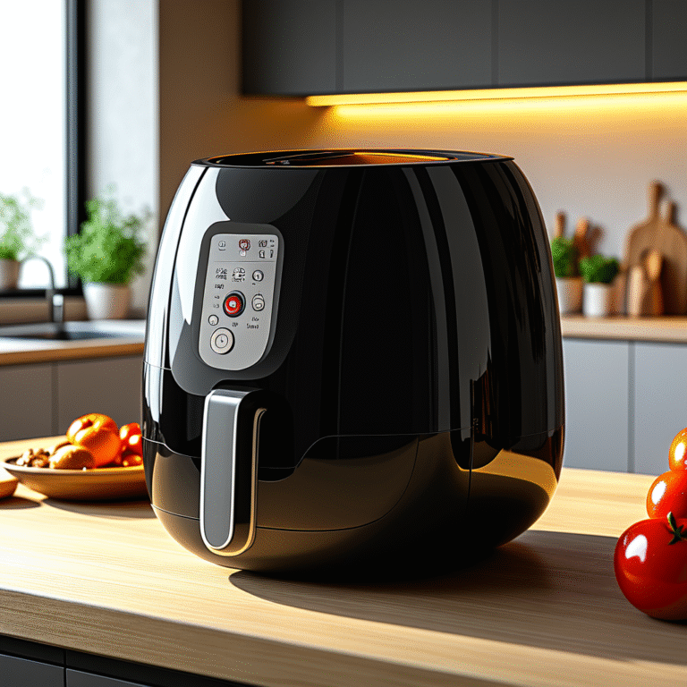 Inovação na Automação Doméstica: Air Fryer Inteligente com IA da Amvox