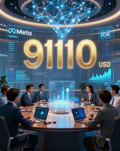 Meta IA quer US$9 trilhões em valor de mercado até 2031