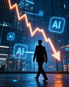 Adobe IA estratégia: queda de ações após saída do CEO