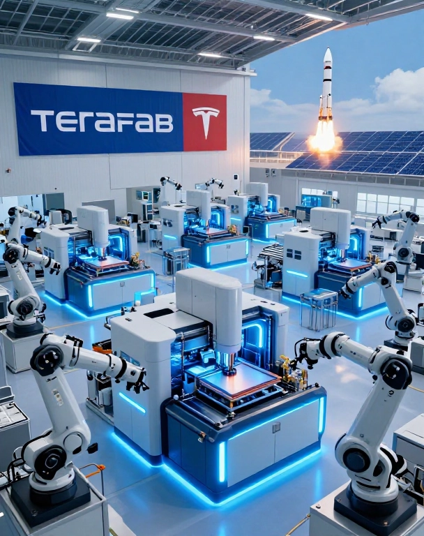 Terafab: Elon Musk anuncia projeto de chips para IA