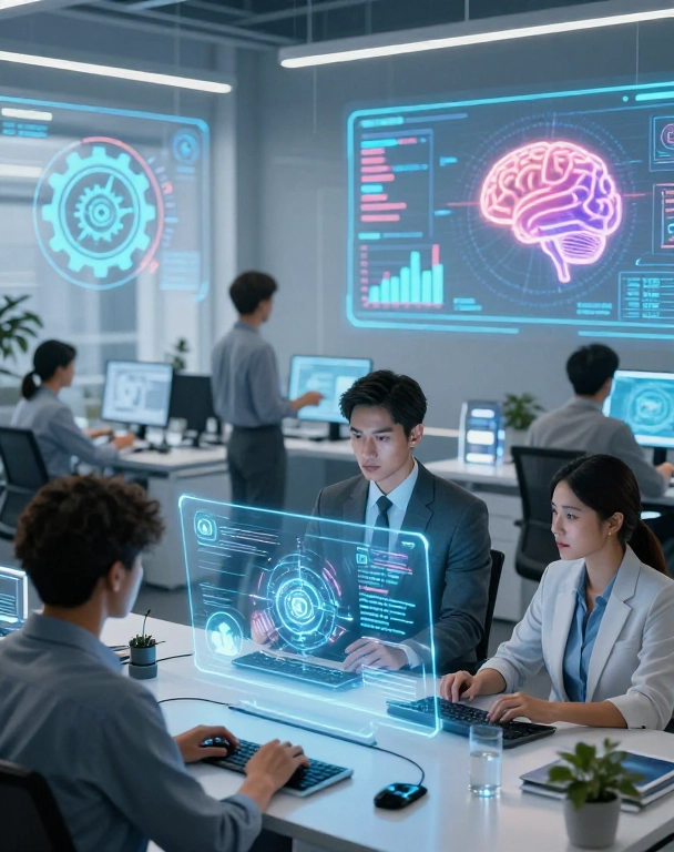 IA no mercado de trabalho: impactos e perspectivas 2026