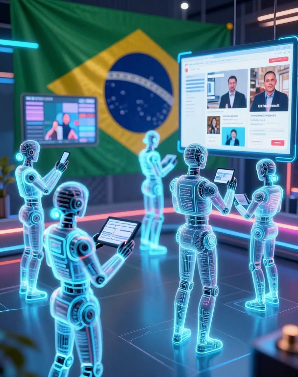 Agentes Autônomos de IA Revolucionam Criação de Conteúdo