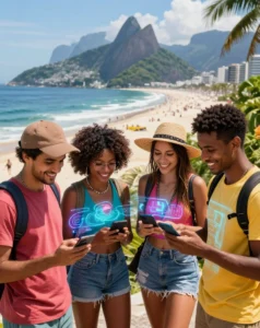 80% dos brasileiros usarão IA nas viagens em 2026